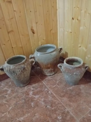 Jarras de cerámica antiguas