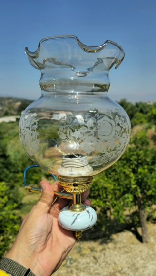 Apliques de cristal y cerámica
