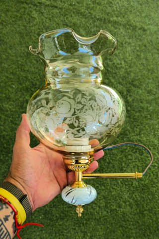 Apliques de cristal y cerámica