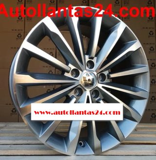 765 Juego 4 llantas skoda seat r674468