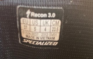 Scarpe da MTB Specialized Recon 3.0 Nere