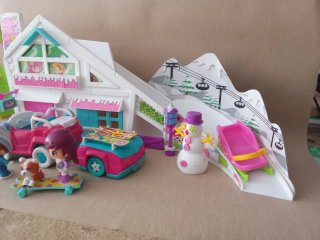 Pin y Pon Casa de Invierno y Accesorios