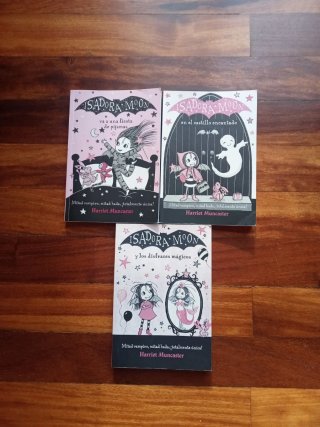 Lote de 3 libros Isadora Moon