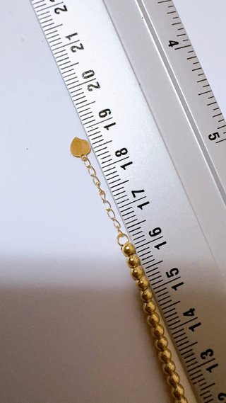 Bracciale a sfere in oro giallo 18kt 750