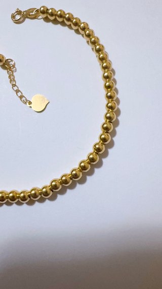Bracciale a sfere in oro giallo 18kt 750