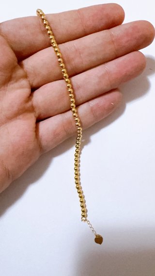 Bracciale a sfere in oro giallo 18kt 750