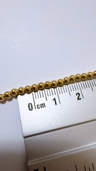 Bracciale a sfere in oro giallo 18kt 750