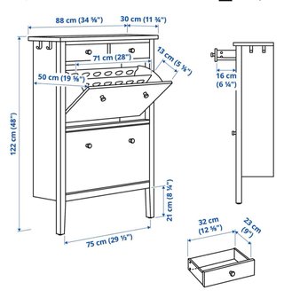 Zapatero Ikea Blanco