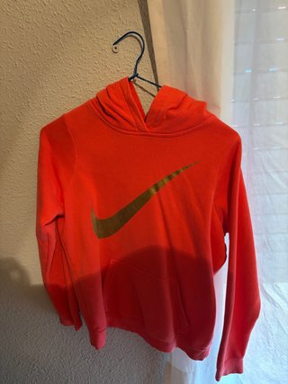 Felpa Nike Arancione e Dorata