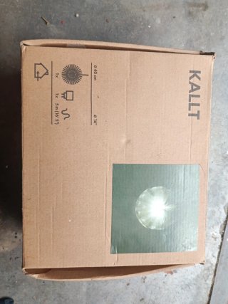 Candeiro de fibra ótica KALLT