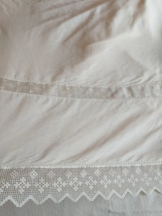 5m Visillo beige Encaje