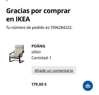 Butaca IKEA POÄNG - Como nueva