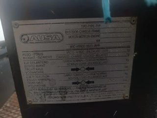 Carretilla elevadora AUSA CE 16  PARA REPARAR