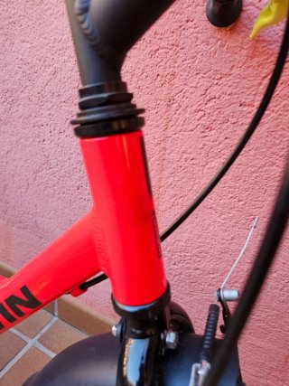 Bicicleta infantil Decathlon Btwin roja