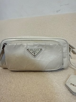 Borsa Prada Bianco e Beige