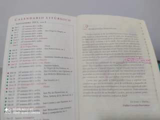 Libro religioso Magnificat Octubre 2015. Libreto
