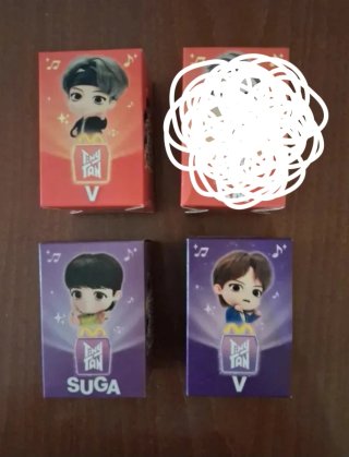 Figuras TinyTAN McDonald's