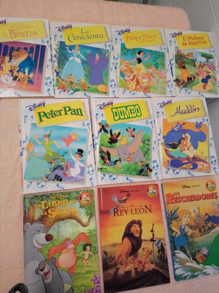 LOTE (IV) 10 CUENTOS CLASICOS DISNEY