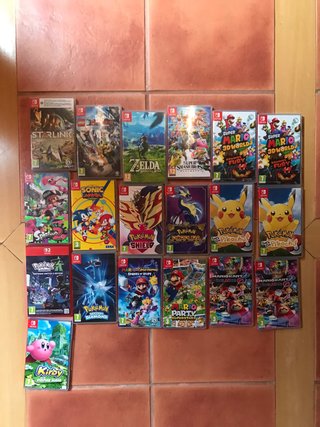 Lote Jogos Nintendo Switch