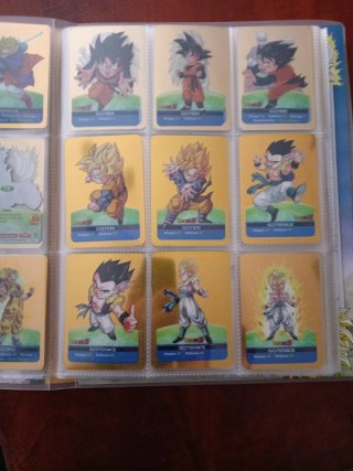 Álbum Lamincards Dragon Ball Z Serie Oro Completo
