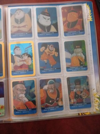 Álbum Lamincards Dragon Ball Z Serie Oro Completo