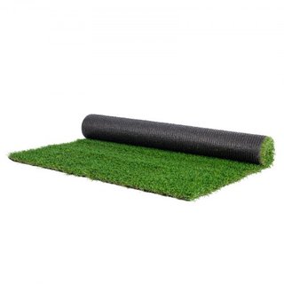 Tappeto Erba Artificiale, 1,8 x 3 m, Tappeto Verde per Ingresso Esterno, Decorazione Erba, Facile da Pulire con Fori di Drenaggio, Perfetto per Uso Domestico Multiplo