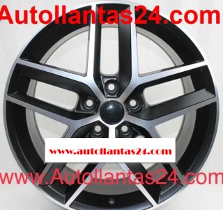 Juego 4 llantas seat leon cupra black 17 r124153