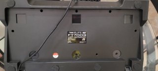 Volante y pedales simulación gaming