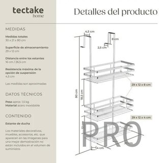 Scaffalatura per bagno