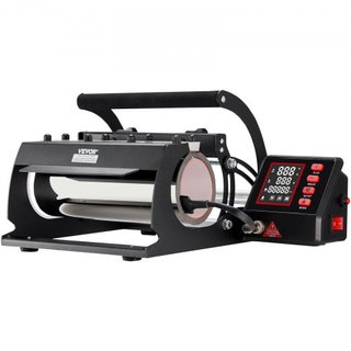 Máquina de Prensa de Calor para Tumbler, Prensa de Taza de 11-30oz, Calienta Rápido y Uniformemente, Prensa de Tumbler con Papel de Sublimación, Cinta y Guantes, Configuración de Temperatura y Tie...