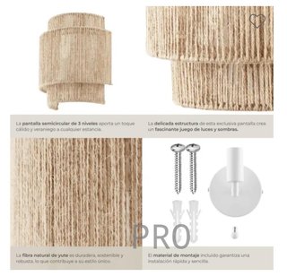 Applique da parete LIGNEA LUX