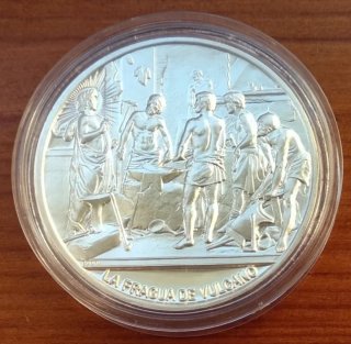 Onza plata pura vintage Obras de Velázquez