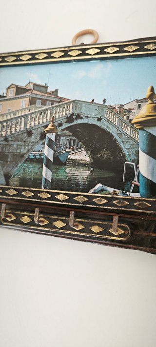 Portachiavi da parete Venezia in legno