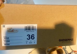 Sandalias Gioseppo Beige Multicolor