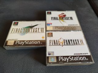 Pack Final Fantasy VII, VIII, IX PS1