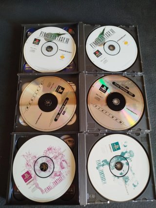 Pack Final Fantasy VII, VIII, IX PS1
