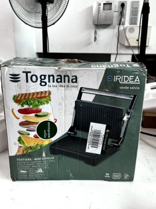 Tostadora Mini Grill Tognana Iridea Verde Salvia