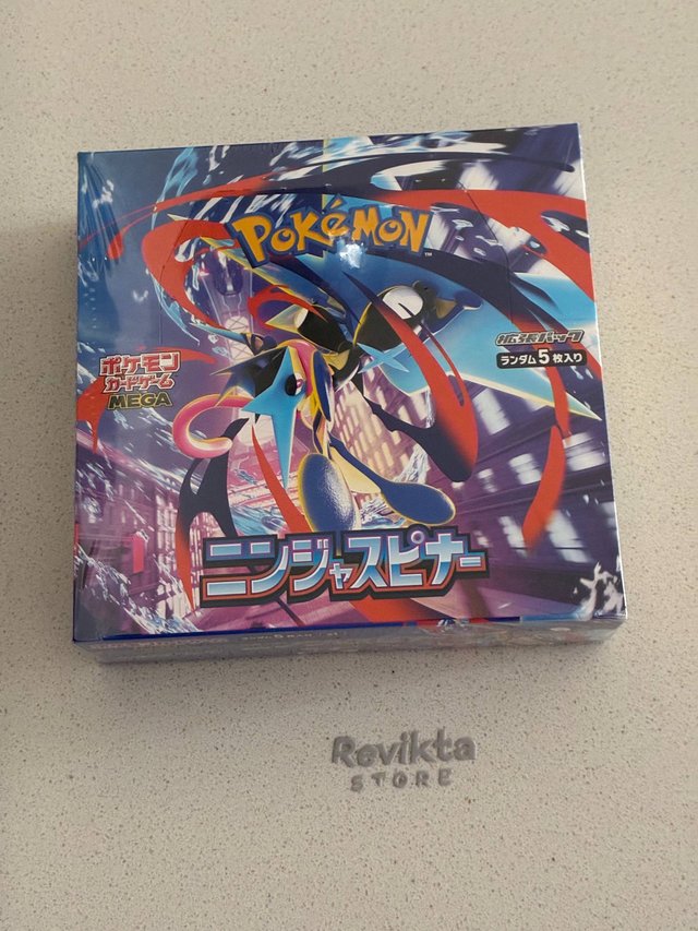 Booster Box Pokémon Ninja Spinner Japonés