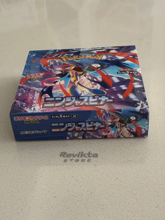 Booster Box Pokémon Ninja Spinner Japonés