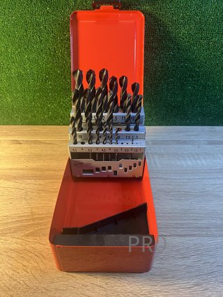 Juego de brocas acero para metal fischer