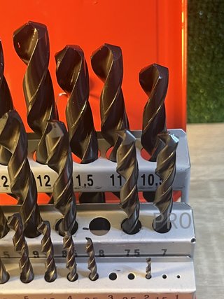 Juego de brocas acero para metal fischer