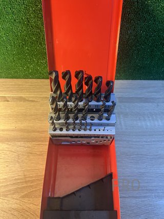 Juego de brocas acero para metal fischer