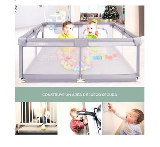 Parque Infantil Bebé Plegable 120x120cm