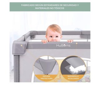 Parque Infantil Bebé Plegable 120x120cm