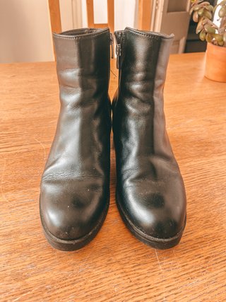 Botines de cuero italianos