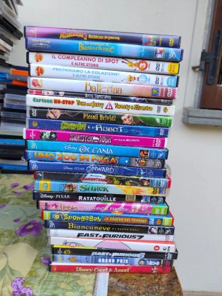 Lotto DVD Film per Adulti e Bambini