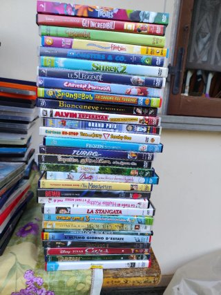 Lotto DVD Film per Adulti e Bambini