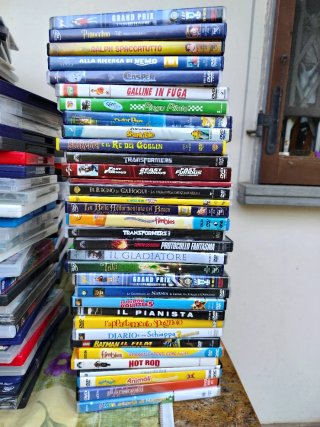 Lotto DVD Film per Adulti e Bambini