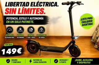 Patinete Eléctrico Cecotec Bongo D40XL €99