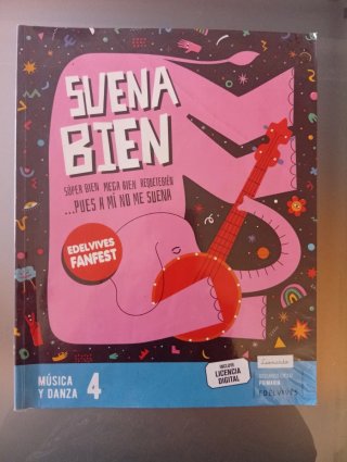 Libro Música y Danza 4º Primaria Edelvives